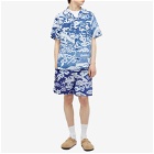 Maharishi Men's Cloud Dragon Vacation Shirt in Blue