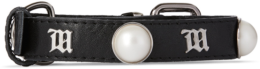 MISBHV Black Monogram Collar