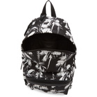 Saint Laurent Black Palm Print City Backpack