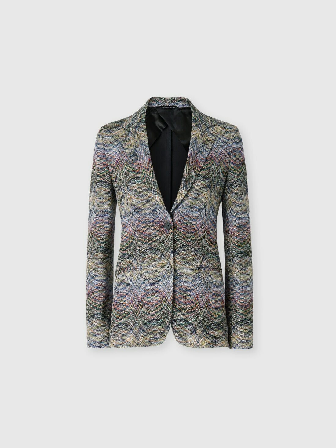 Missoni - Viscose lamé blazer, Women, Multicoloured