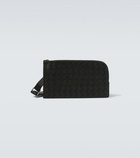 Bottega Veneta Intrecciato leather crossbody pouch