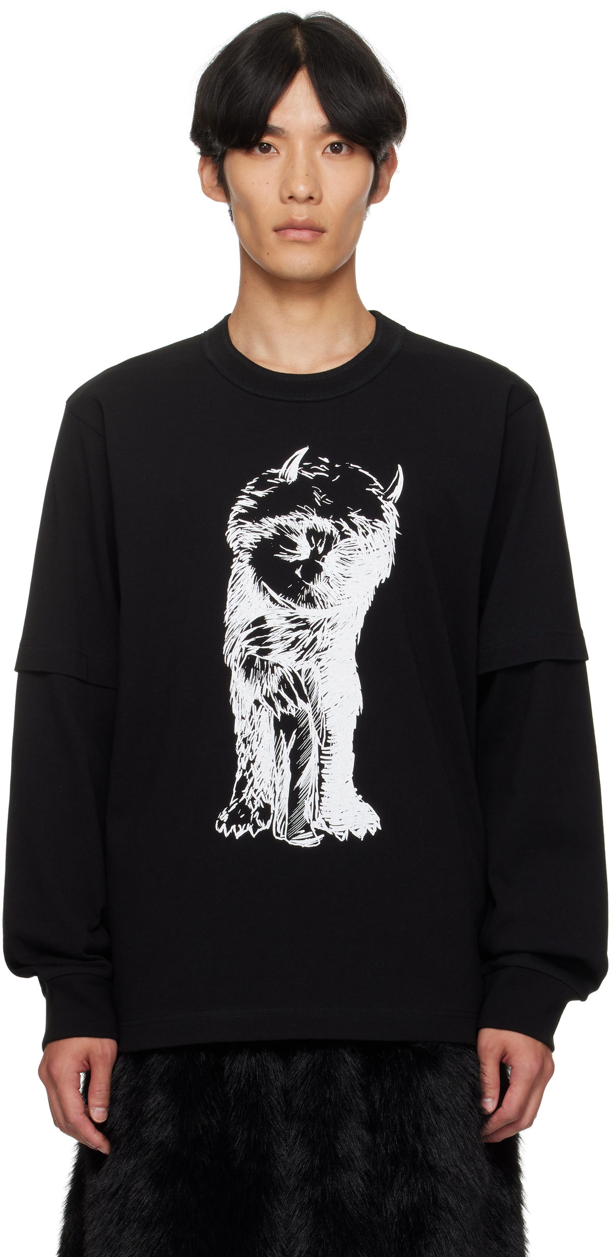 K.NGSLEY Off-White 'MIND. BODY. HOLE' T-Shirt