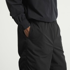 BEAMS Men's Puckering Easy Trousers in Black