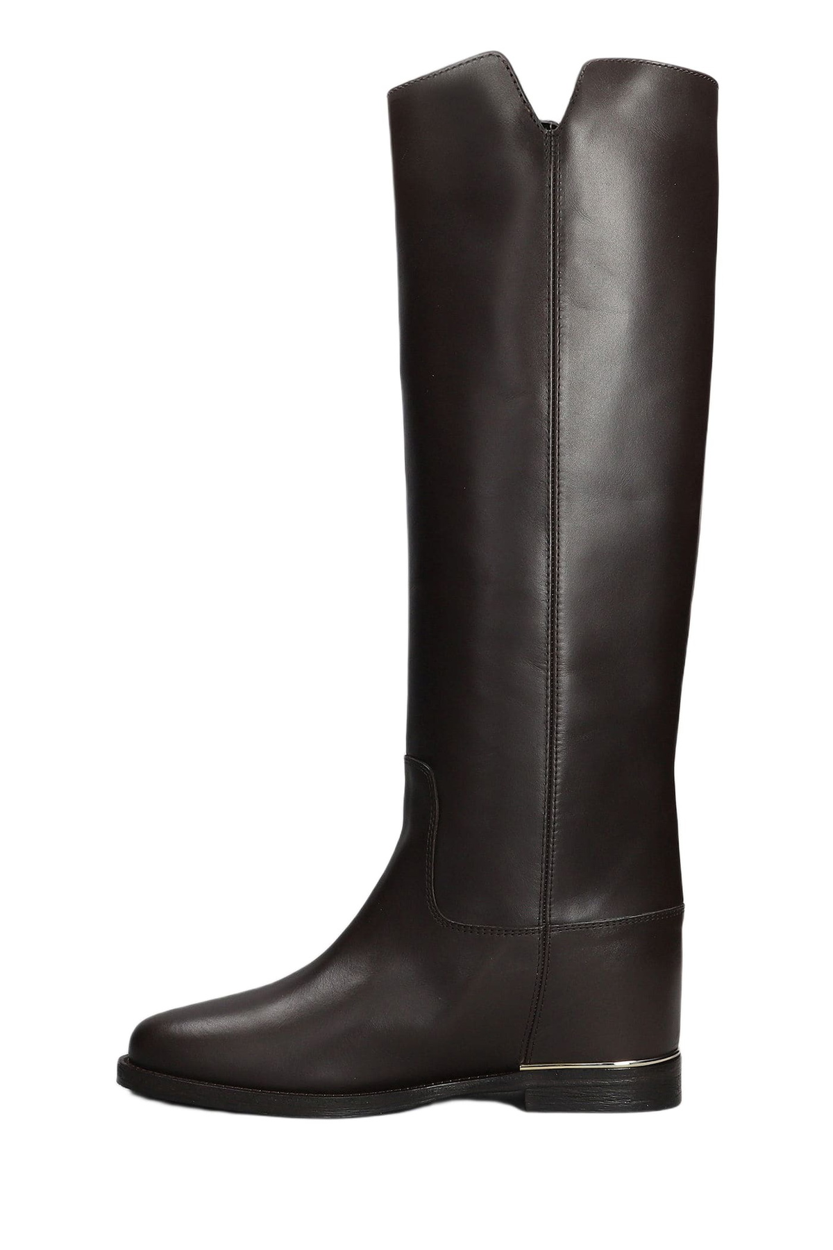 Via Roma 15 In Dark Brown Leather