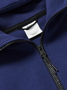 Nike - Sportswear Cotton-Blend Tech-Fleece Zip-Up Hoodie - Blue