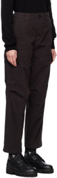 C.P. Company Black Microreps Loose Fit Trousers
