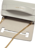 Orciani Gossip Chain Chain Vanity Oro Clutch