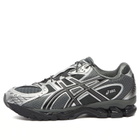 Asics x Unaffected Gel Nimbus 10.1 Sneaker in Silver/Black