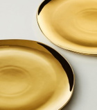 Bitossi Set of 4 porcelain dinner plates