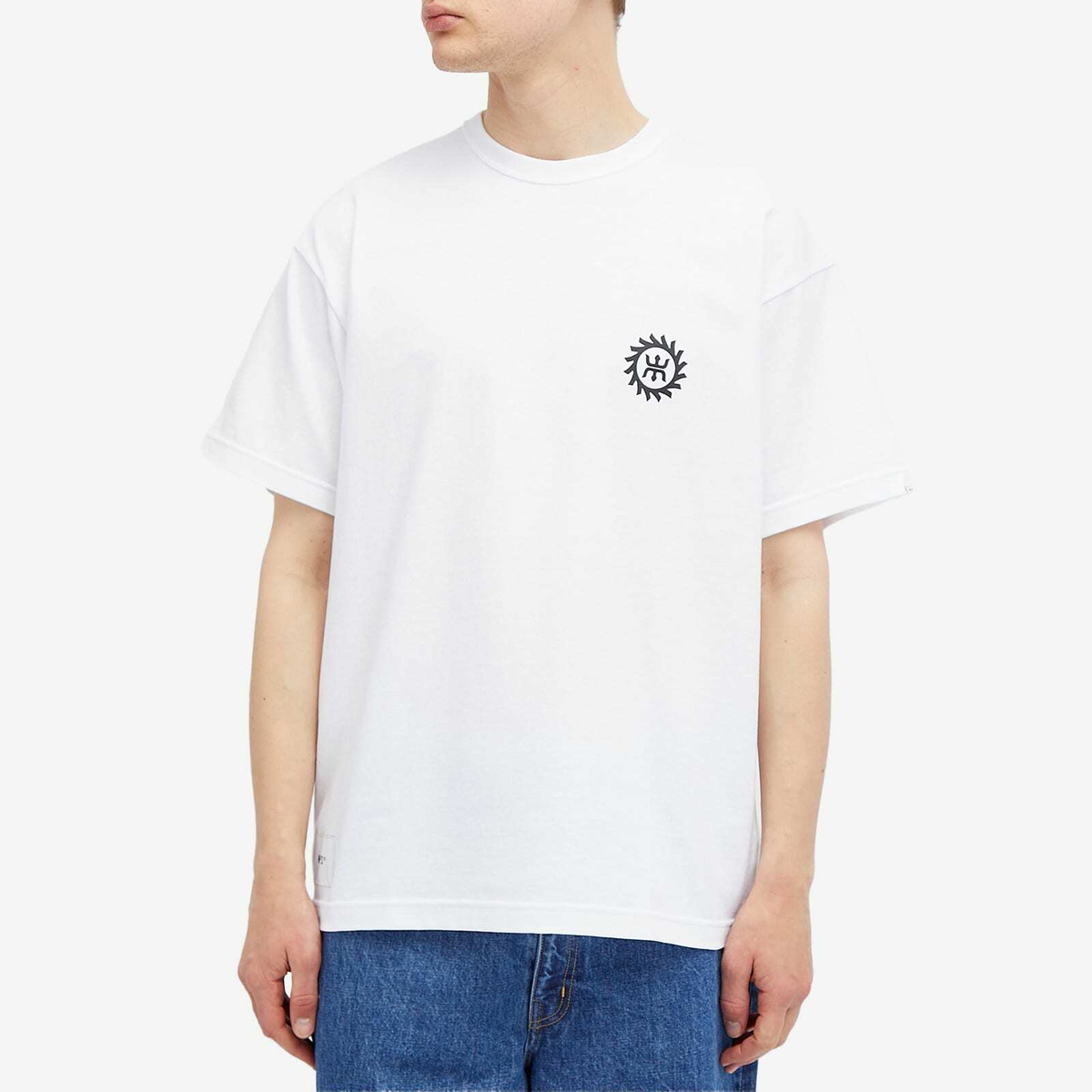WTAPS ホワイト Tシャツ 　Ｍサイズ a14090008-a.jpg