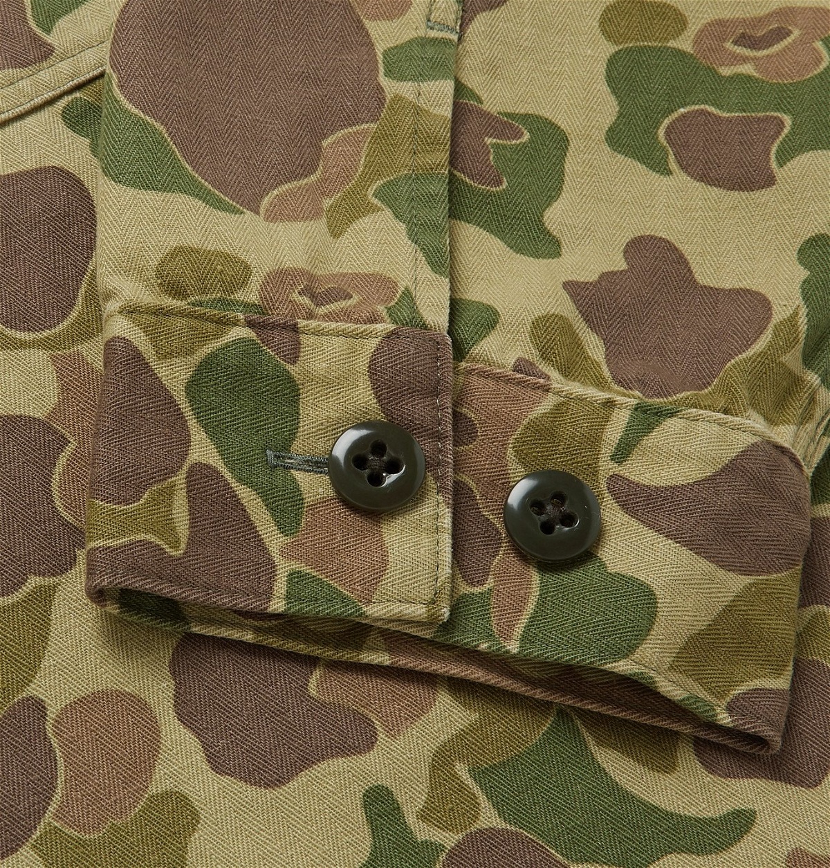 Chimala - Camouflage-Print Cotton-Duck Shirt Jacket - Green Chimala