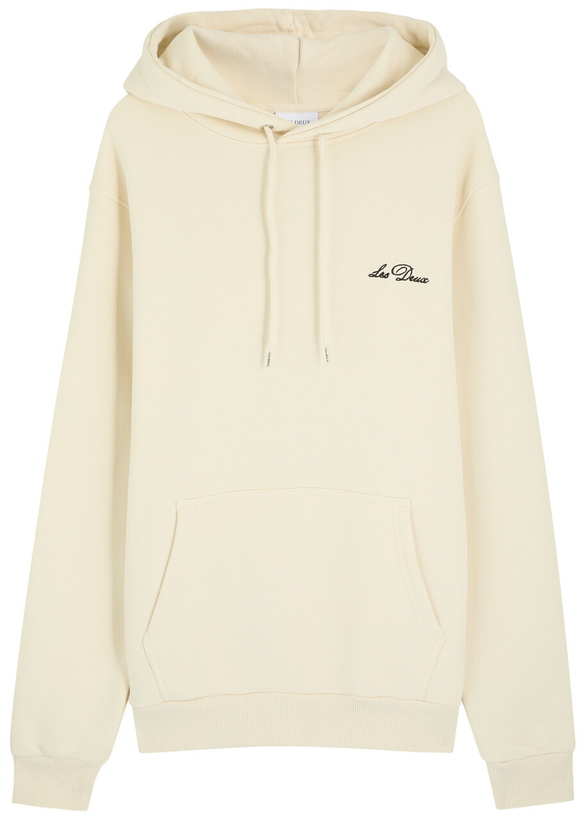 Photo: Les Deux Diaz Printed Cotton Sweatshirt Ivory