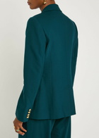 Zimmermann Rebellion Stretch-wool Blazer Teal