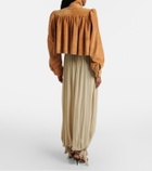 Chloé Pleated balloon pants