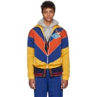 Gucci Yellow and Blue Technical Jacket