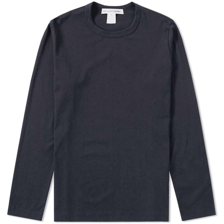 Photo: Comme des Garcons SHIRT Long Sleeve Classic Tee Blue