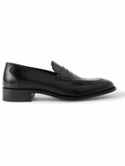 TOM FORD - Claydon Leather Penny Loafers - Black