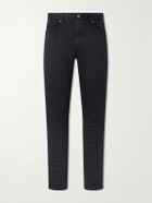 Zegna - Straight-Leg Linen and Cotton-Blend Jeans - Blue