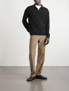 The Row - Leach Cashmere Polo Shirt - Black