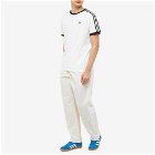 Adidas Men's 3 Stripe 'Germany' Tee​ in White/Black
