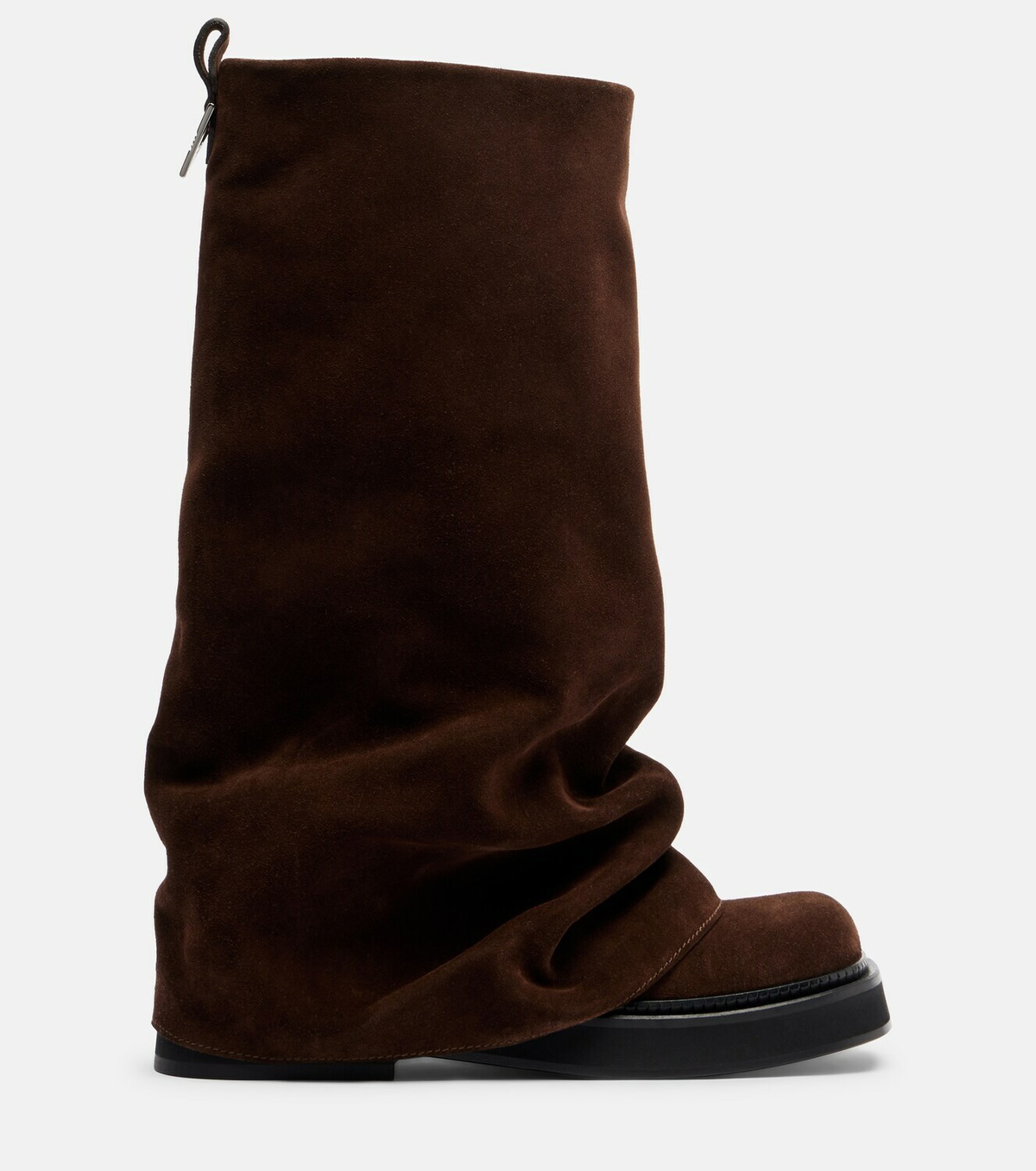 The Attico Robin suede knee-high boots