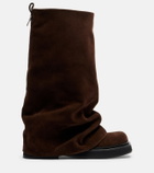 The Attico Robin suede knee-high boots