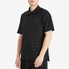 AMIRI Men's MA Quad Toweling Polo in Black