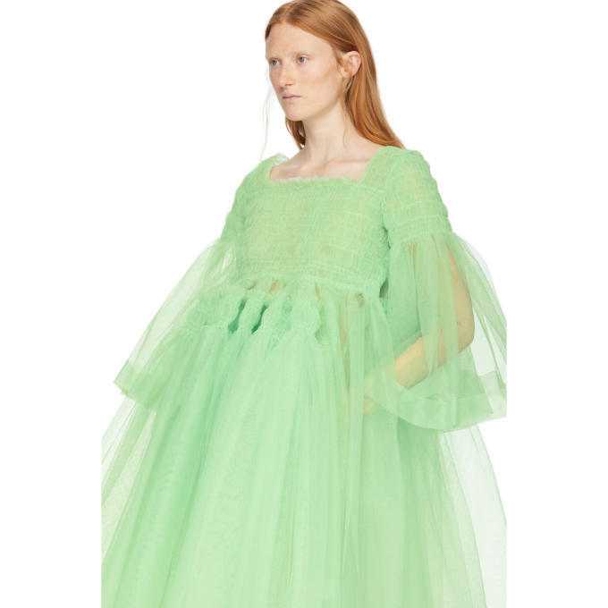 Molly goddard shop green dress