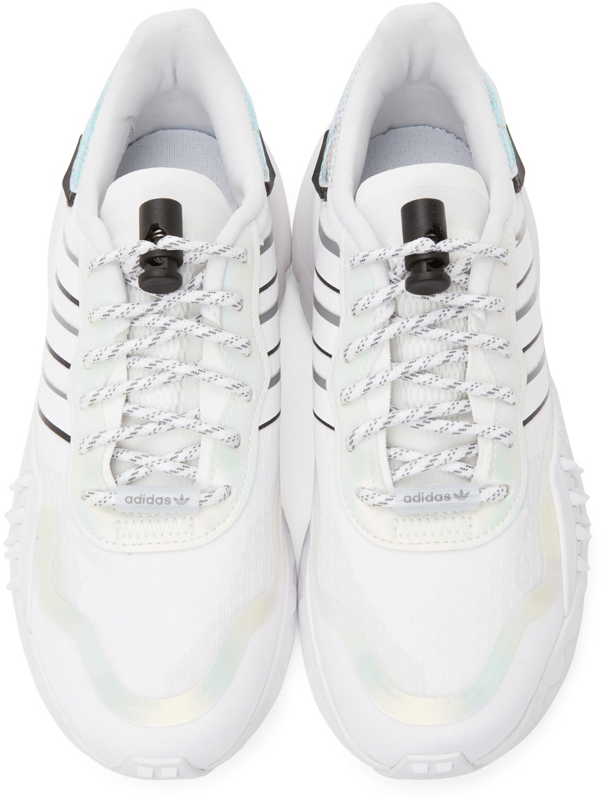 adidas gazelle silver green womens adidas Originals Choigo W Cloud White / Cloud White / Silver Metallic –  Heppo.com main image 1