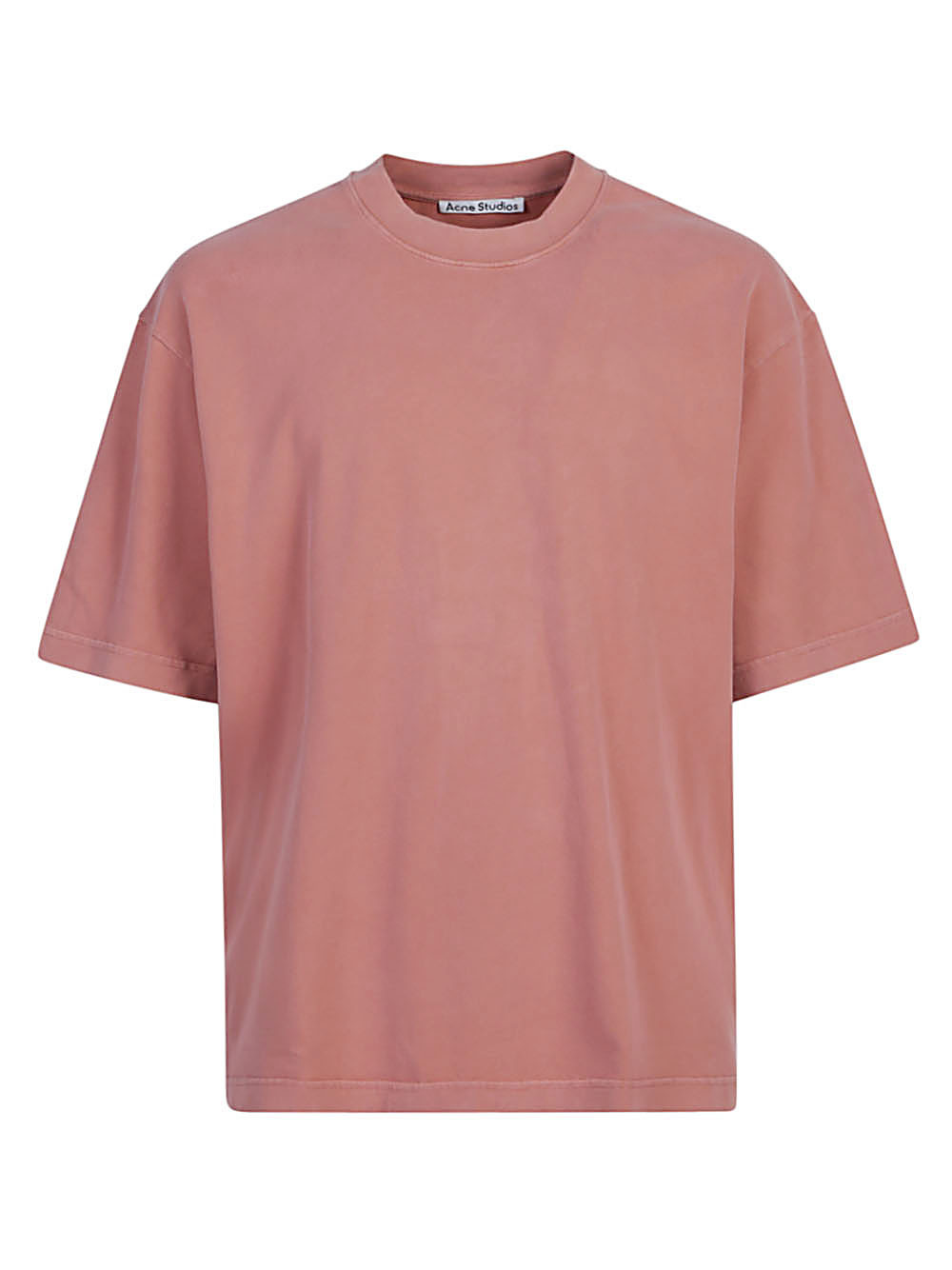 Acne Studios Logo Organic Cotton T Shirt Acne Studios