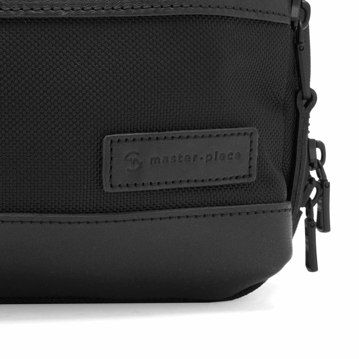 Master-Piece Explorer Shoulder Bag in Black 