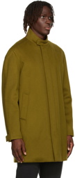 Loro Piana Green Cashmere Turati Coat