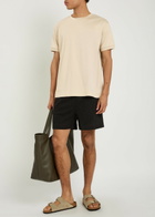 Raith Crew-neck Cotton T-shirt Beige