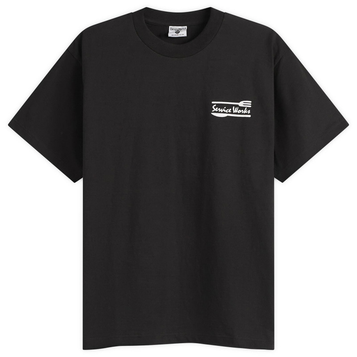 Photo: Service Works Men's Milos T-Shirt - END. Exclusive in Black