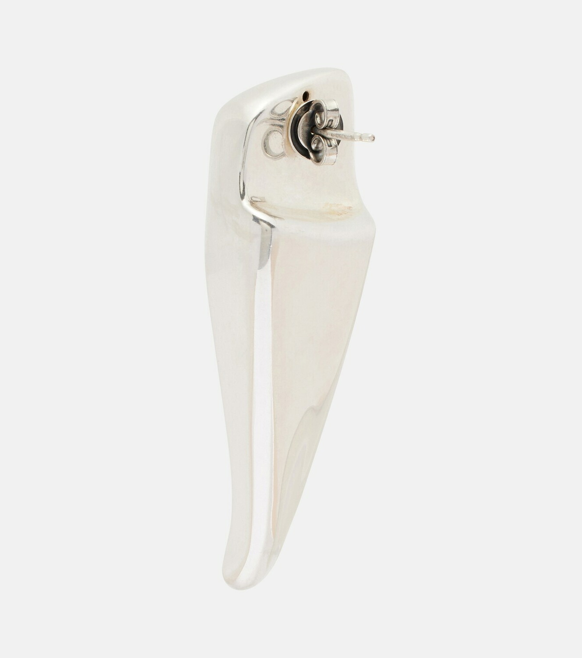 Bottega Veneta Prisma sterling silver earrings