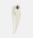 Bottega Veneta Prisma sterling silver earrings
