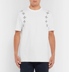 Neil Barrett - Printed Stretch-Cotton Jersey T-Shirt - Men - White