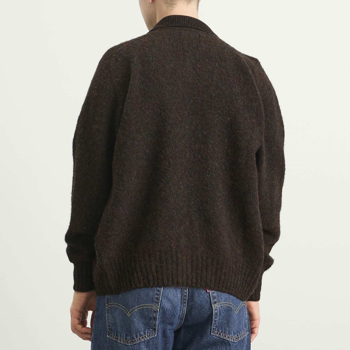 Howlin by Morrison Men's Howlin' Creatures Of The Howlin' Moon Polo Cardigan in Wolf