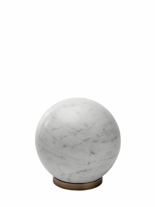 Photo: SALVATORI - Gravity White Carrara Marble Sphere