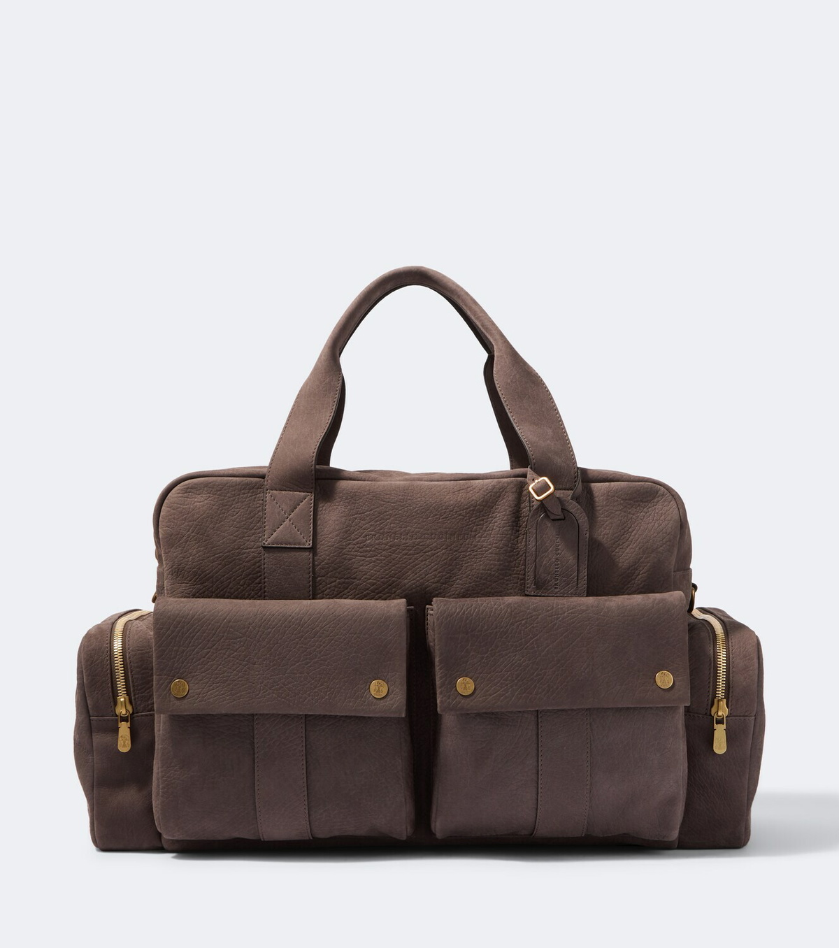 Brunello Cucinelli Leather duffel bag