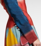 Chloe - Printed silk maxi dress