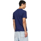 BAPE Navy College T-shirt