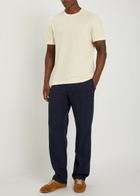 Paige Brimmer Waffle T-shirt Ecru