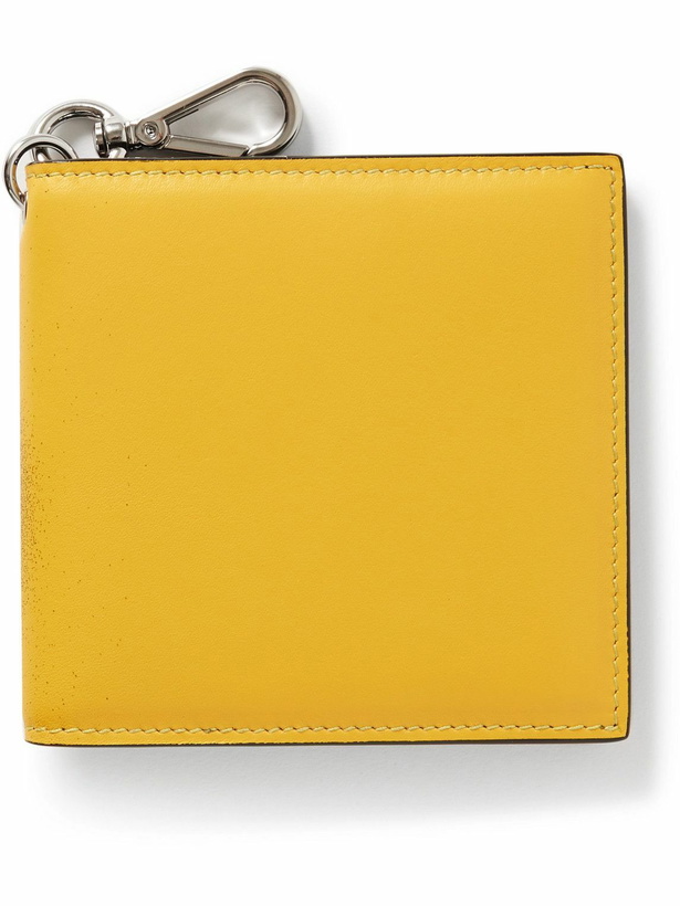 Photo: Alexander McQueen - Silhouette Printed Leather Billfold Cardholder