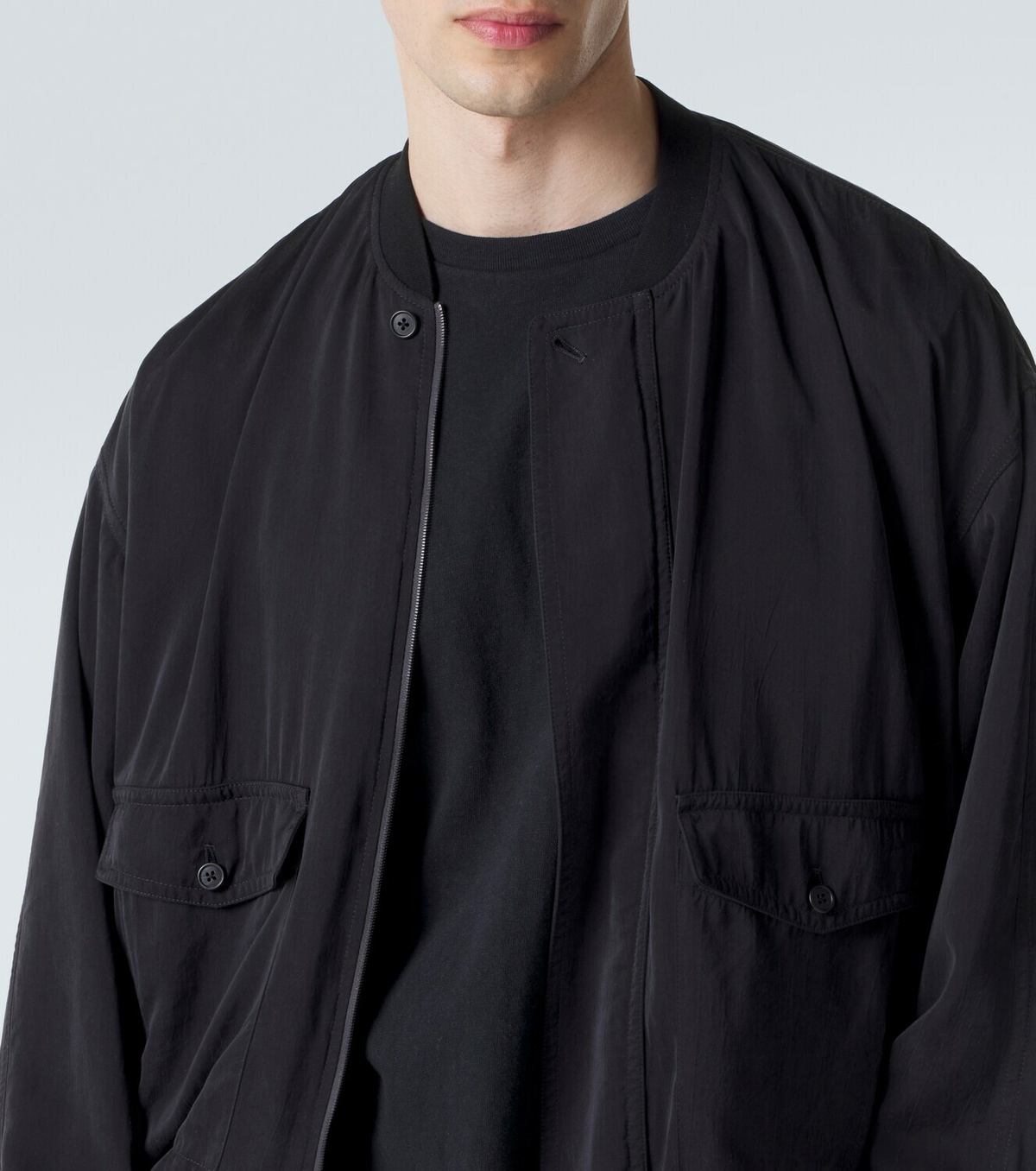 The Row Uma silk jacket