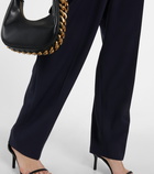 Stella McCartney - Pleated high-rise tapered pants