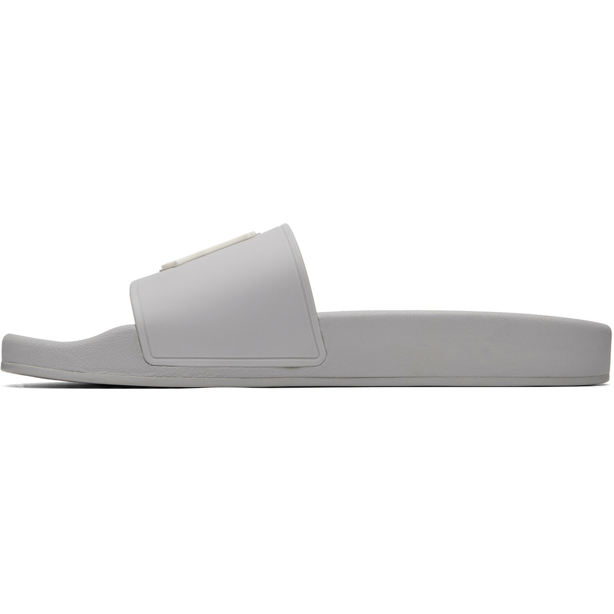 AMIRI Gray 'MA' Pool Slides