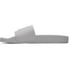 AMIRI Gray 'MA' Pool Slides