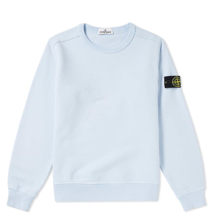 Photo: Stone Island Junior Crew Sweat Blue