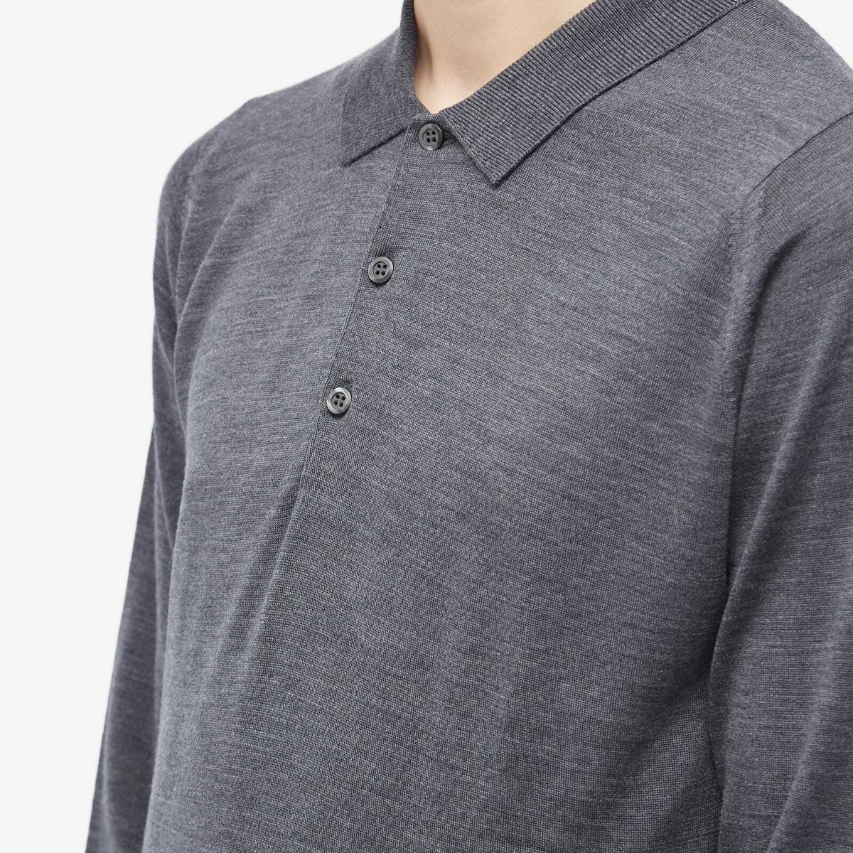 John smedley knitted outlet polo